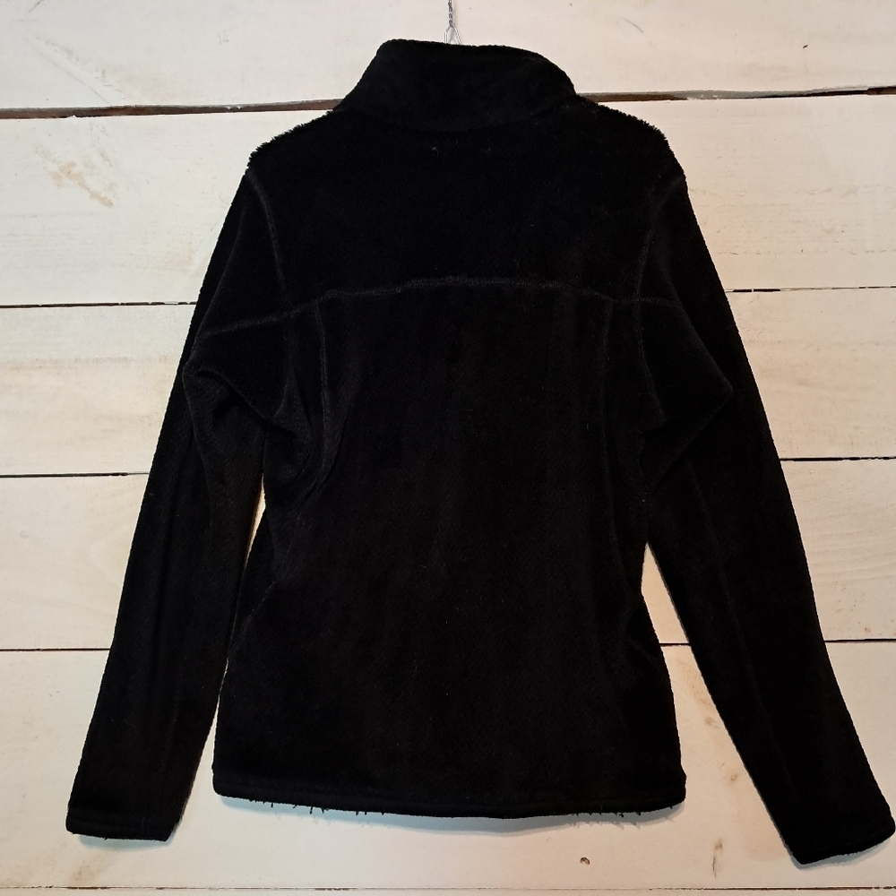 Patagonia Women's Re-Tool Snap-T Fleece Pullover Black Small - Picture 3 of 7
